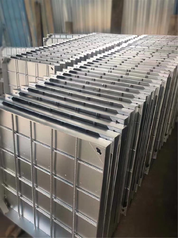 不銹鋼隱形井蓋廠家生產車間